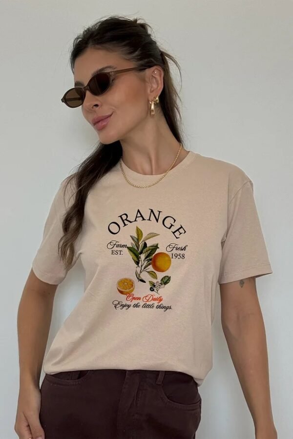 T-shirt Chocolate Orange