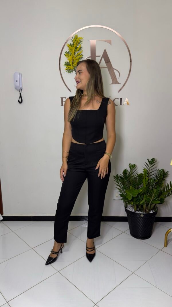 Cropped e Calça