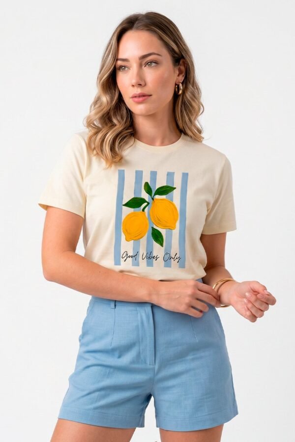 T-shirt Limões Good Vibes
