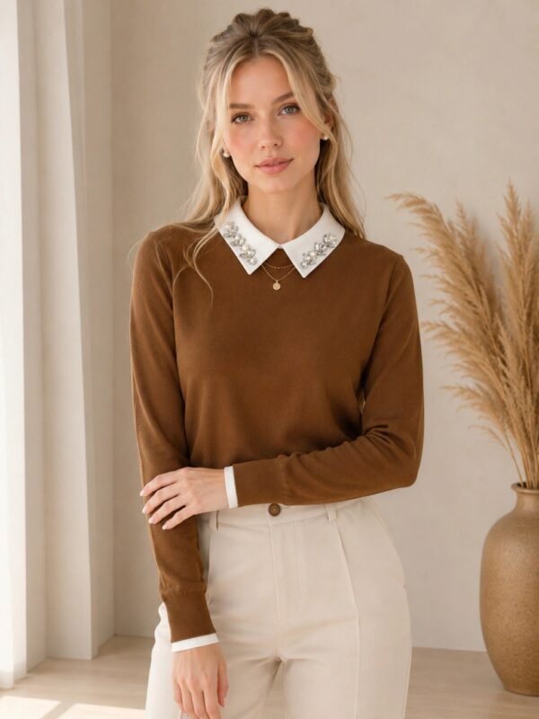 Blusa Pedraria Modal