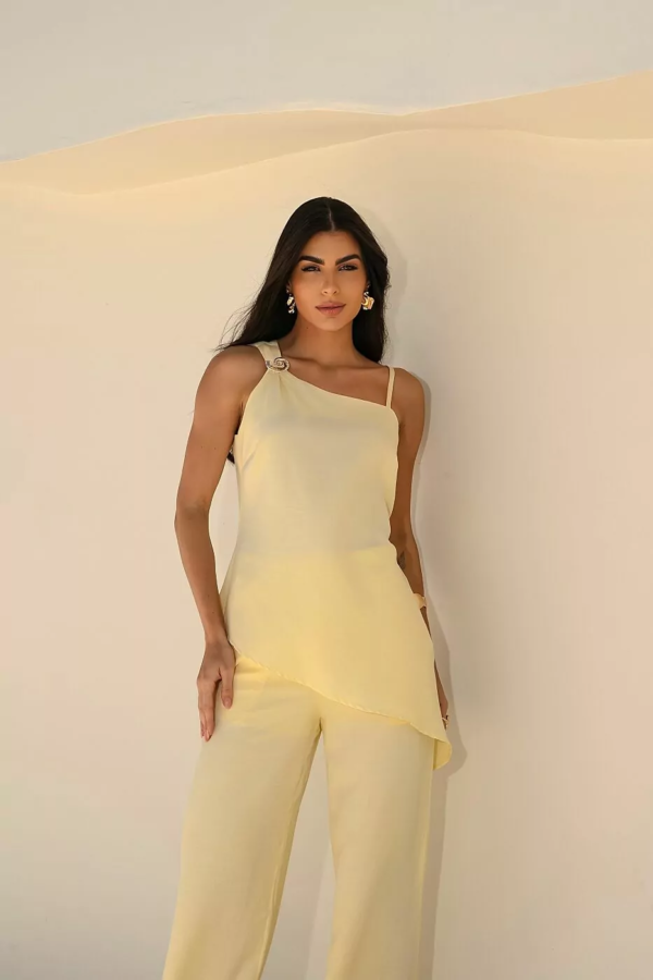Blusa Decote Barra